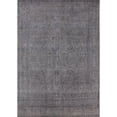 thumbnail image 1 of Ahgly Company Machine Washable Indoor Rectangle Industrial Modern Carbon Gray Area Rugs, 2' x 3', 1 of 7
