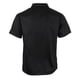 thumbnail image 2 of Sólido Manga Corta Chaquetas Uniforme Servicio de Alimentos para Mujeres Hombres , Negro, 2XL Salvador Uniforme de chaqueta de chef, 2 of 5