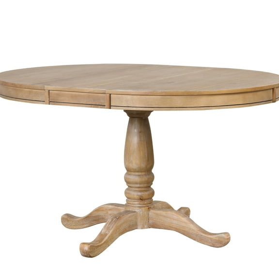 4 Dining Table - Solid Wood Legs And Natural Color For Apartment, Bistro Modern For 4 Tabletop Chairs Wash Fits Dinette