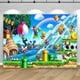 thumbnail image 3 of Fondo de juego Super Mario Bros. Fiesta infantil Cumpleaños Tema de héroes hermanos Personaje Baby Shower Fondo Foto Banner Accesorios, 3 of 5