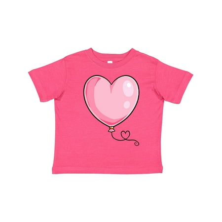 

Inktastic Pink Balloon Heart Gift Toddler Boy or Toddler Girl T-Shirt