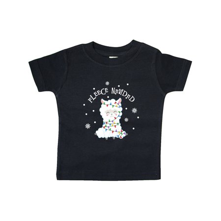 

Inktastic Fleece Navidad Llama Gift Baby Boy or Baby Girl T-Shirt
