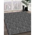 thumbnail image 3 of Ahgly Company Machine Washable Indoor Rectangle Transitional Sonic Silver Gray Area Rugs, 2' x 3', 3 of 7