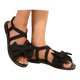 thumbnail image 2 of MKLEKYY Sandalias Cómodas para Mujer, Transpirables, Planas, Informales, para Playa, para Uso Diario, Con Diseño de Punta Abierta, Calzado Ligero de Verano., 2 of 4