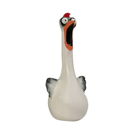 

Yard Fence Screaming Chicken Sculpture Decoration Funny Screaming Chicken Welcome For Front Door Screaming Chicken Decorative For Stand Funny Yard Screamin Postal Ornament Mailman Ornament Oversized