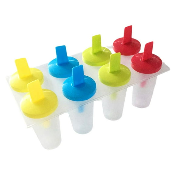 Premium 10-Cavity Popsicle Mold Set Durable BPA-Free PP Material with Lid for Homemade Ice Cream and Frozen Treats