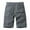 Mens Shorts Gray, variant on Big & Tall Cargo Shorts for Men S-4X Plus Size 2025 Casual Straight Leg Solid Hiking Fishing Bermuda Short with Zipper Pockets