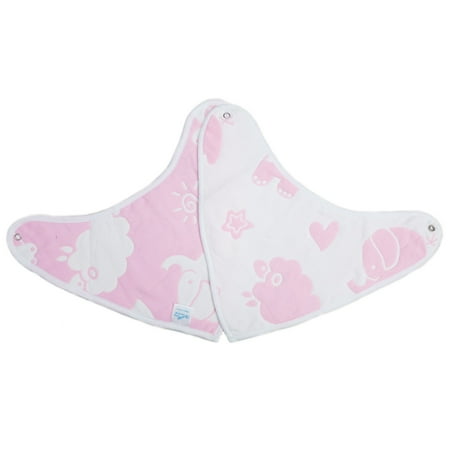 

Wenchoice Unisex Baby Organic Cotton Pink Elephant Bibs 2 Pack Triangle Newborn Bibs Set Girl S New Born