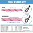 thumbnail image 4 of 2 Pack de Laisses pour Chiens Robustes de 5 Pieds avec Laisses Réfléchissantes Confortables à Poignée Rembourrée pour Chiens de Taille Moyenne (Noir + Vert), 4 of 7