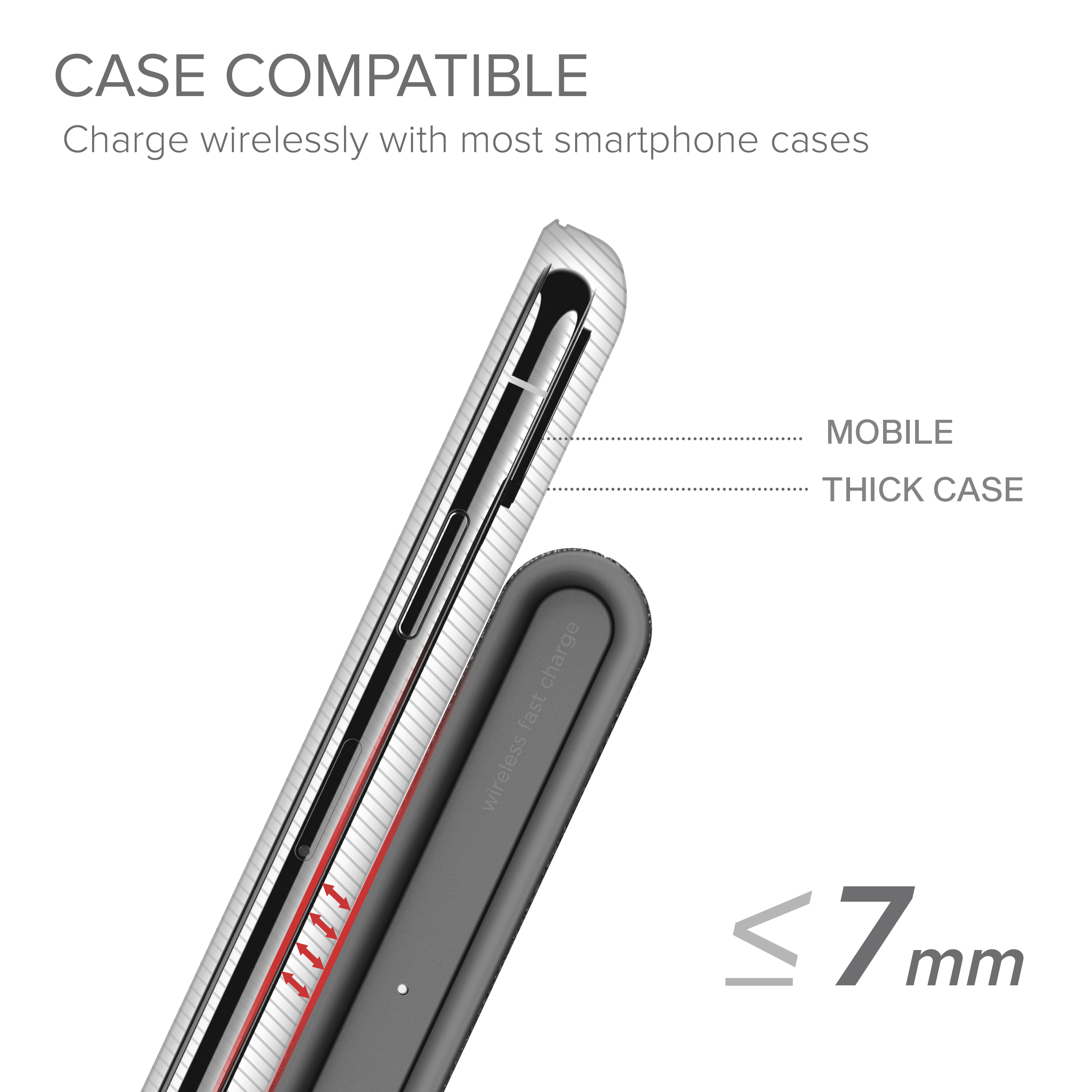 iOttie iON Wireless Fast Charging Stand Charger Qi-Certified 7.5W for iPhone XS Max R 8 Plus 10W for Samsung S9 Note 9 (Includes USB C Cable & AC Adapter) Dual Charge Feature - Ash