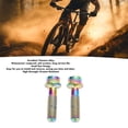 thumbnail image 4 of 2PCS M5x18mm  Alloy Bike Bolts Screw, High Hardness, Fine Thread, Sturdy and Durable for Brake Handle, Seatpost Clip, 4 of 7