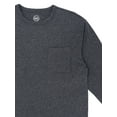 thumbnail image 5 of Wonder Nation Boys Long Sleeve Pocket T-Shirt, 2-Pack, Sizes 4-18 & Husky, 5 of 14