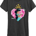 thumbnail image 3 of Disney Princess - Jasmine Heart - Women's Short Sleeve Graphic T-Shirt, 3 of 5