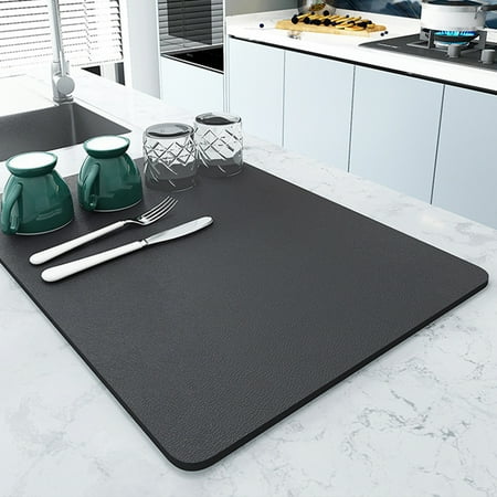 

Xinhuadsh Coffee Machine Mat Wear-resistant Quick Dry Strong Water Absorption Tableware Mat Household Supplies