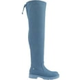 thumbnail image 2 of Women's Drawstring Tie Over The Knee Boots Size Zipper Low Heel Knee High Boot, 2 of 6