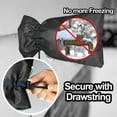 thumbnail image 5 of Enlarge Outdoor Faucet Cover for Winter Freeze Protection, 3M Thinsulate, 10"H x 6.3"W Hose Bib Covers for Wall Taps Outside, Waterproof & Frost Free Insulated Spigot Cover, 6 Pcs Faucet Socks, 5 of 7