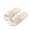 White, variant on GPOECD Slippers for Women Indoor Couple Striped Indoor for Flat Shower Shoes for Home Indoor Outdoor Use Summer Shoes for Women Black,6