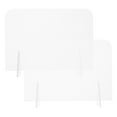 thumbnail image 3 of 2Pcs Acrylic Note Boards Clear Desktop Memo Boards Acrylic Dry Erase Boards Desktop Decor, 3 of 8
