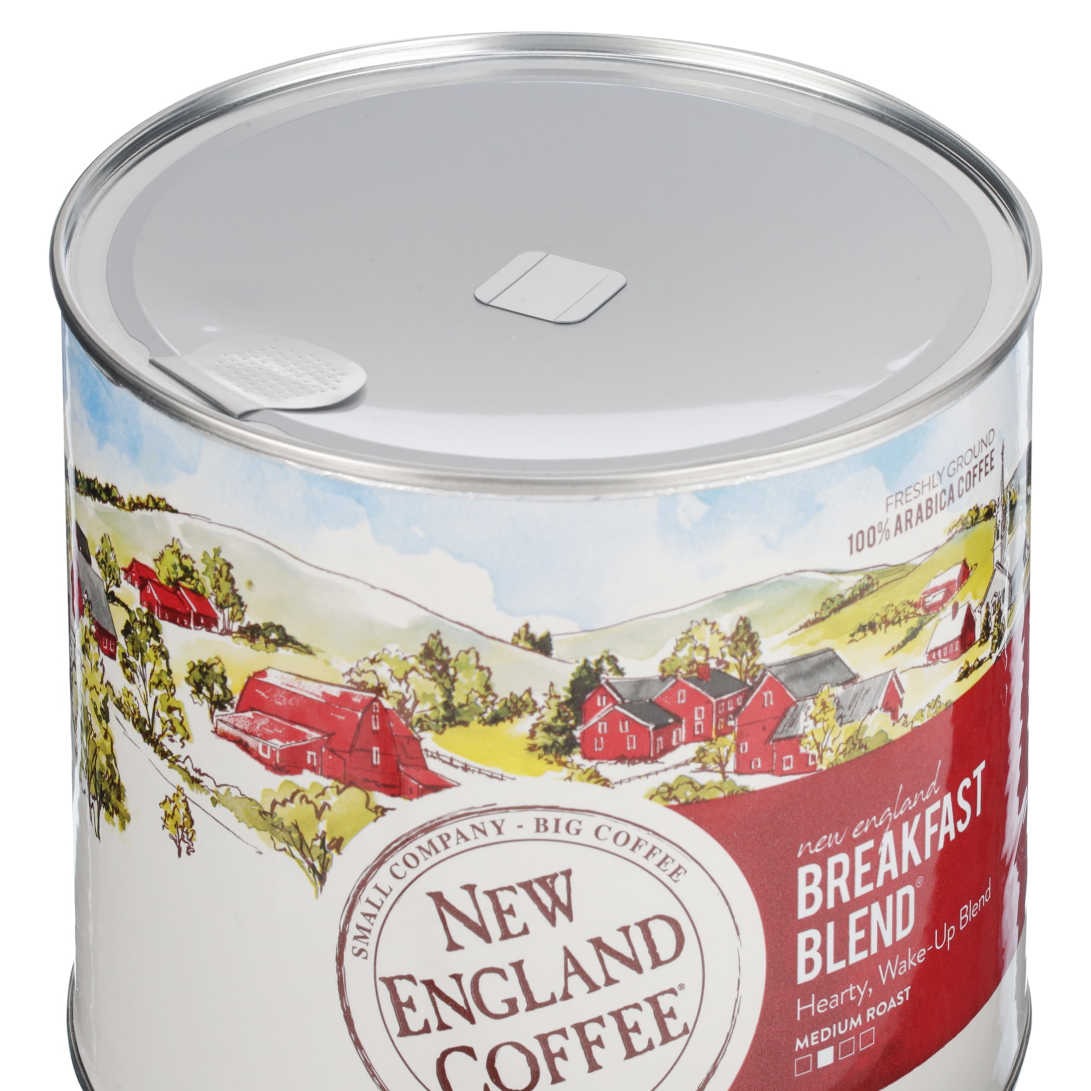 New England Coffee Breakfast Blend Ground Coffee, 30.5 oz. Can