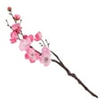 thumbnail image 2 of FXMLRLK Artificial Faux Plants Flowers Indoor Spring Summer Decor, 1 Bundles Fake Silk Plum Blossom,Faux Silk Cherry Blossom Branches for Wedding office Party Hotel Home Decor, Vase Not Included,Pink, 2 of 8