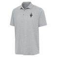 thumbnail image 2 of Men's Antigua Heather Gray Las Vegas Aces Par 3 Polo, 2 of 3