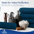 thumbnail image 6 of Dan River Salon Towel Pack of 24 Soft Quick Dry Absorbent Cotton Spa hand Towel - Navy 16x26in, 6 of 7