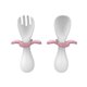 thumbnail image 2 of Juego De Cuchara Y Tenedor Para Bebé, Masticables De Silicona Sin Bpa, Juego De Cuchara Corta Fácil Para Bebé, Utensilios De Entrenamiento De Autoalimentación Para Niños sonducket BA000664-01, 2 of 7