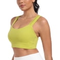 thumbnail image 3 of LWP YOGA Women's Strappy Sports Bras Padded Yoga Top Criss Cross Back Cami Fitness Workout, 3 of 11
