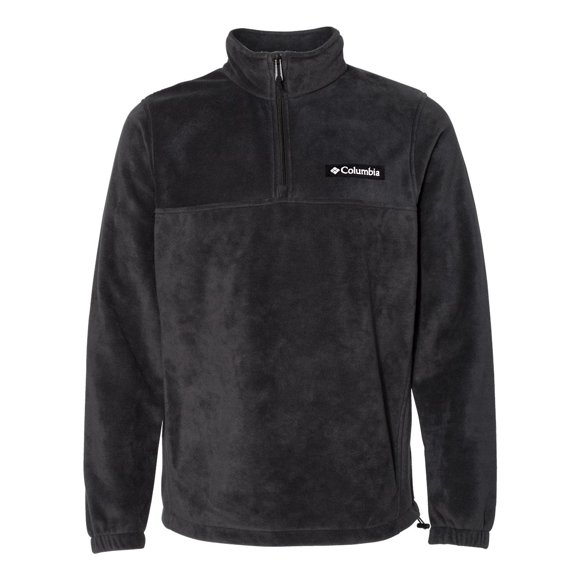Steens Mountain Fleece Quarter-Zip Pullover, L, Black