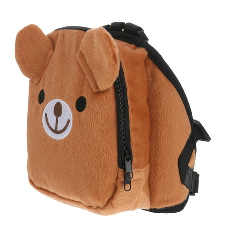 Masteelf Ueetek Backpack Or Dogs To Wear : Dog Saddle Bag Adjustable Dog Backpack Harness Pet Harness Bag For Outdoor Hiking Camping Training (Brown)