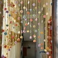 thumbnail image 3 of QenASHaing Handmade Crochet Flower Door Curtain, Boho Knitted Flower Garland with Tassels, Decorative Hanging Backdrop for Bedroom Wall Door Window, 3 of 7