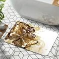 thumbnail image 6 of 1pc Brown Butterfly with Flowers Bathroom Rug Bathroom Decor and Accessories- Durable,Anti Slip,And Quick Drying,Suitable For Indoor/outdoor Use - Perfect For Bathrooms,Bedrooms,Kitchens, 6 of 9