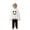 00-White196, variant on WOYY Boys Halloween Clothing Set Kids Hooded Top Pants Dress Up Party Outfits, Size 3M-9Y