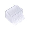 thumbnail image 4 of Caja de almacenamiento transparente con cajones, multiusos, resistente al agua 5 Neumático, 4 of 9