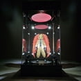 thumbnail image 4 of OnDisplay Deluxe Acrylic Action Figure Rotating Stage Spotlight Display with Lights, 4 of 7