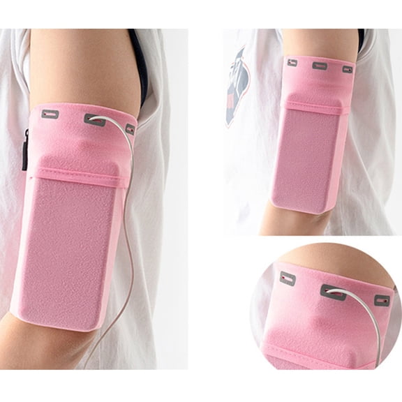 Kieccall Arm Band Waterproof Phone Sports Pouch Sweat Resistant Sleeve for Running Cycling Gym Outdoor Workout Daily Cell Phone Fitness Storage Bag Gift