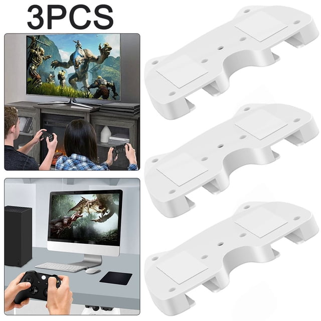 Soporte 3 Uds para Controlador Xboxone/Xboxones/X/Xbox Series S/X () Blanco