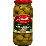 Mezzetta Pitted Italian Castelvetrano Olives, 8 oz Dr. Wt. Jar