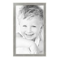 thumbnail image 2 of ArtToFrames 18" x 31" Classic Antique Silver Picture Frame, 18x31 inch Silver Wood Poster Frame (WOM-4926),  Pack, 2 of 7