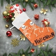 thumbnail image 5 of SKYSONIC 1PCS Skeleton Dance Christmas Stockings Family Holiday Party Personalized Gift Christmas Decorations Mantel Decor 12 x18 Inch, 5 of 7