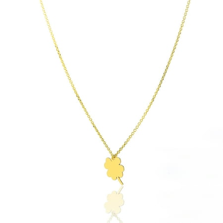 Lucky 14k Necklace 14k Yellow Gold 16