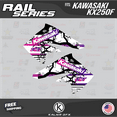 thumbnail image 2 of Kalair GFX Graphics Kit for Kawasaki KX250F (2004-2005) Rail Series, 2 of 5