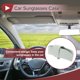 thumbnail image 2 of Estuche para gafas de sol para coche Unique Bargains con soporte magnético universal para visera de sol, ante beige 20.5x7.5cm 1 Pcs, 2 of 7