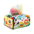 thumbnail image 4 of Baby Toy under $5! Yannianjz Baby Tissue Toy for Sensory Play, Unbreakable Pulling Tissue Box for Infants, Early Education Fine Motor Skills Training Toy, 4 of 9