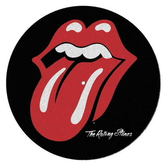 Les Rolling Stones Logo Plaque Tournante Slipmat