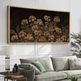 thumbnail image 2 of Large Framed Canvas Print The Abstract Modern Wall Art Decorative Ready to Hang Painting for Living room Bedroom - 60"x30" Natural Frame, 2 of 7