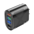 thumbnail image 1 of Chargeur Mural USB 4 Ports avec USB C 48W Matériau ABS Compatible avec Téléphone Intelligent, 1 of 7