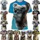 thumbnail image 2 of Camiseta con estampado 3D de animales y oso koala para hombre, camisetas con estampado de personalidad de Australia, camisetas unisex informales de manga corta para hombre, 2 of 5