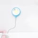 thumbnail image 2 of Clip-On LED Table Lamp | ABS Folding Flexible Desk Light with Adjustable Metal Hose | High Brightness Circular Cabinet Lamp | Portable Energy Saving Clamp-On Night Light | White, 2 of 6