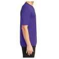 thumbnail image 3 of Mafoose Men's Active T Shirts Crew Neck High Visible Sun Protection Cool Dry Fit Athletic Workout Running T-Shirts Purple M, 3 of 8